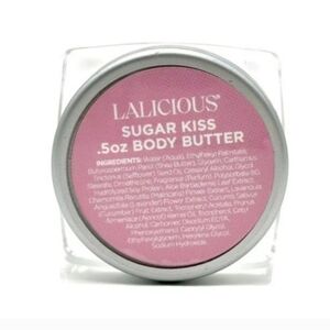 Lalicious Sugar Kiss Body Butter Travel Size
0.5 Oz/ 15mL (Sealed) ~ NEW!